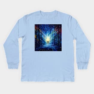 Toward the Light Kids Long Sleeve T-Shirt